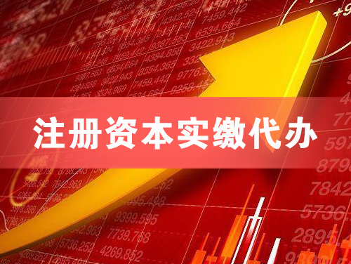 湛江注册资本实缴代办